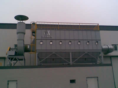 氣箱式脈沖布袋除塵器